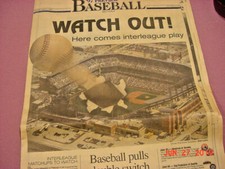 97 PREVIEW BASEBALL Watchout  here comes interleague play DENVER POST