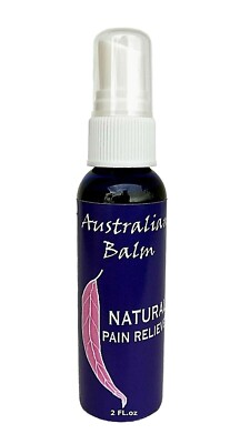 Natural Pain Reliever Oil Australian Balm 2 oz. Pain + Respiratory Problems