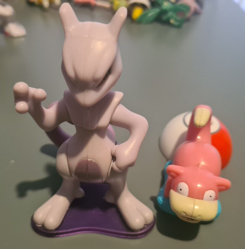 Pokemon Mewtwo and Slowpoke Figures Burger King 1999 - Picture 2 of 7