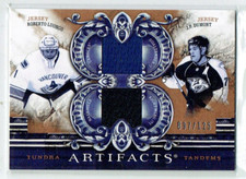 10-11 UD Artifacts Tundra Tandems  Roberto Luongo--J P Dumont  /125 Dual Jerseys