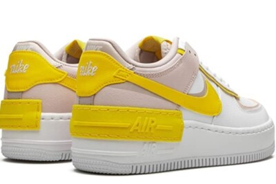 air force 1 shadow trainers white speed yellow barely rose