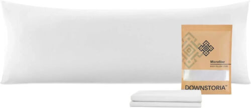 Body Pillow Cover, Ultra Soft Microfiber Long Pillowcase, 20x54 inch (Dark Gray) - Picture 15 of 15