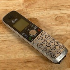 AT T TL92420 Silver/Black Digital Display Bluetooth Cordless Phone Handset Only