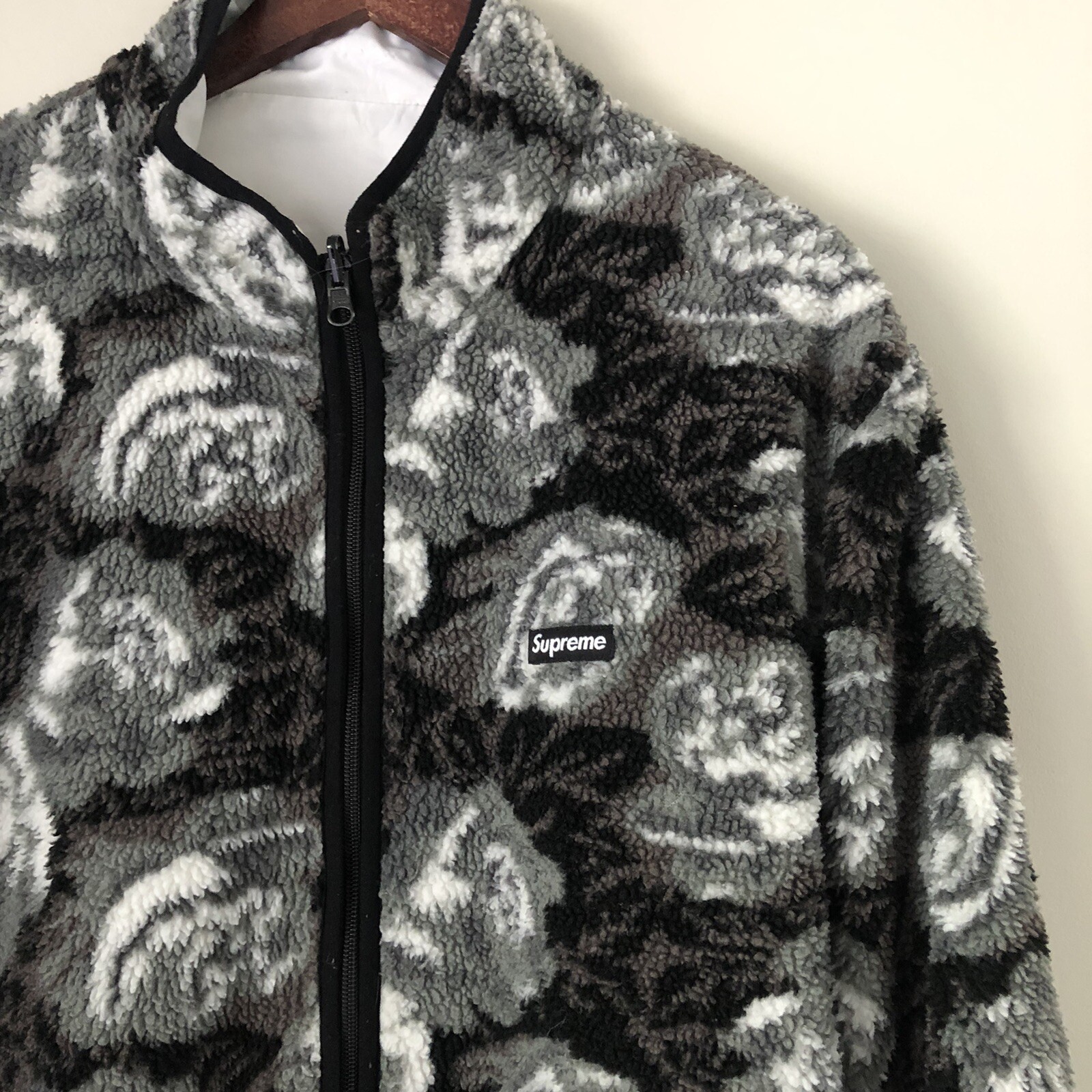 Supreme Rose Floral Sherpa Reversible 
