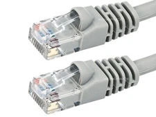Haute qualité Cat6e Sans snag 5 Câble réseau Ethernet de pied gris