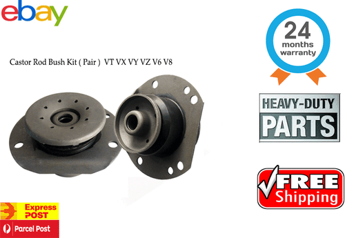 PAIR of Front Caster Rubber Bushes Brand New for Holden Commodore VT VX VY VZ - Picture 4 of 5