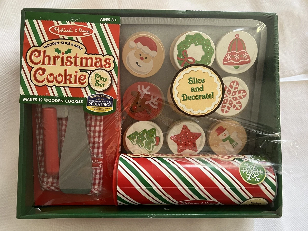 Melissa & Doug Slice & Bake Christmas Cookie Play Set