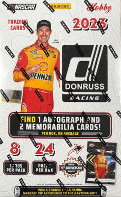 2023 Donruss Racing NASCAR ''Revved Up'' Inserts - Pick Your Card