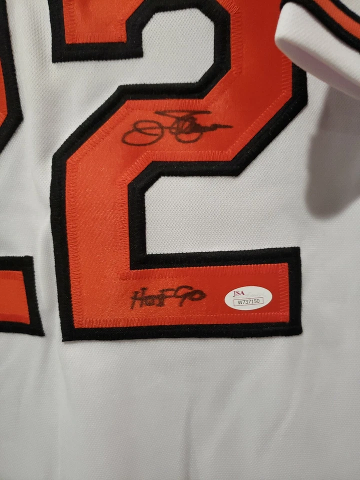 JIM PALMER AUTOGRAPHED CUSTOM REAL SIGNED BALTIMORE ORIOLES JERSEY JSA COA HOF - Image 2 of 4