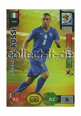 Adrenalyn WM World Cup 2010 - 211 - Daniele De Rossi - Italien - Champion