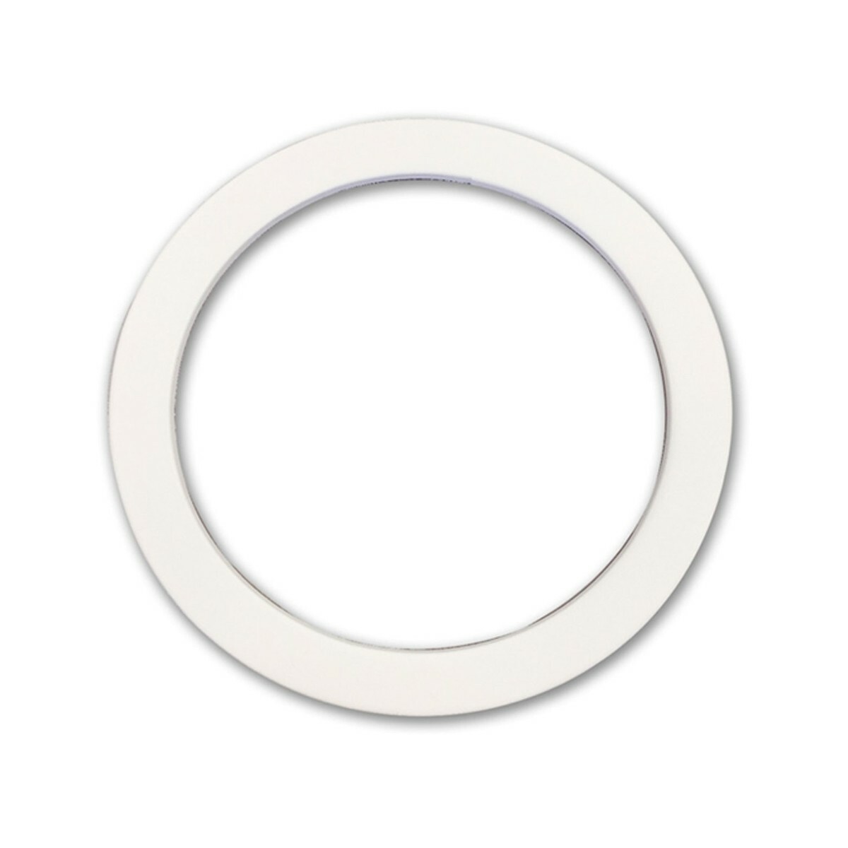 CODE 4"" White Bass Drum Port Hole PRTHLWH41