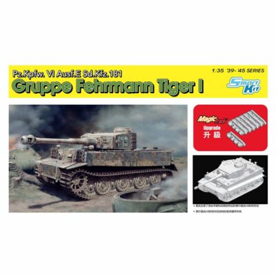 DRAGON 6484 1/35 Pz.Kpfw.VI Ausf.E Sd.Kfz. 181 Gruppe Fehrmann Tiger I