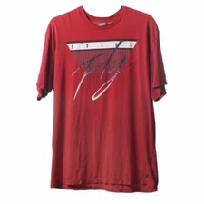 90s NIKE “Still Fly” t-shirt Red XL Jordan Air Vintage VTG NBA