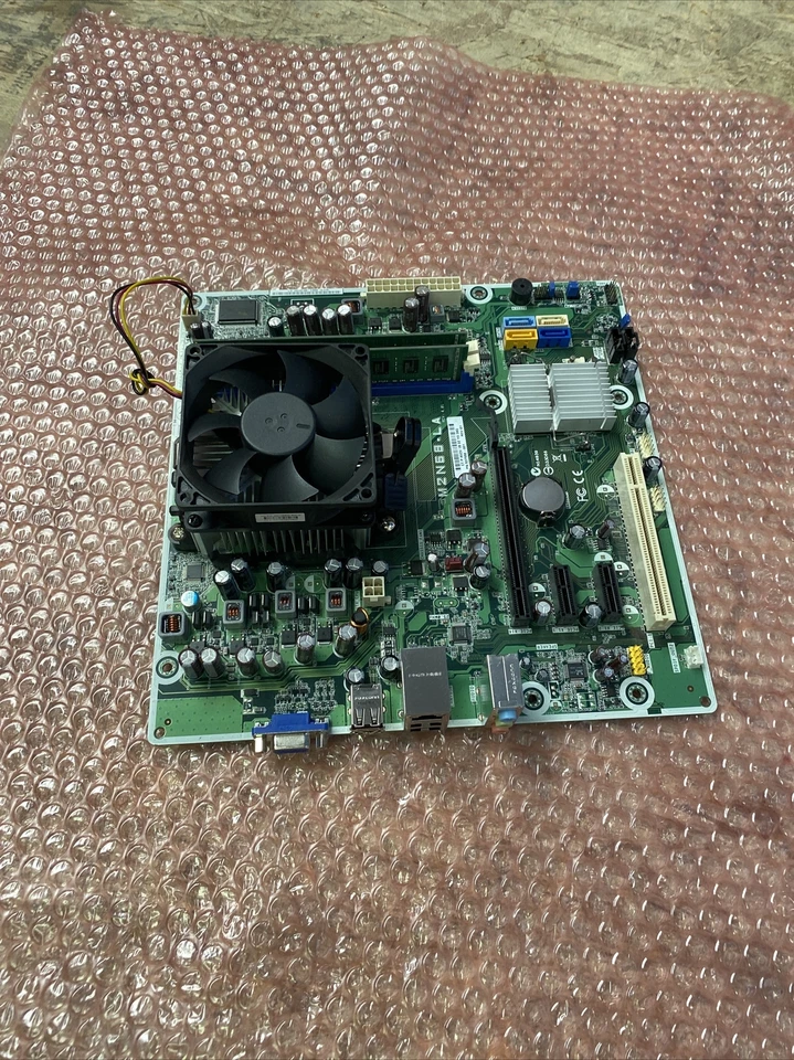 Genuine HP M2N68-LA AMD AM2 DDR2 Motherboard, AMD Athlen II CPU, 4GB Ram - Image 2 of 4