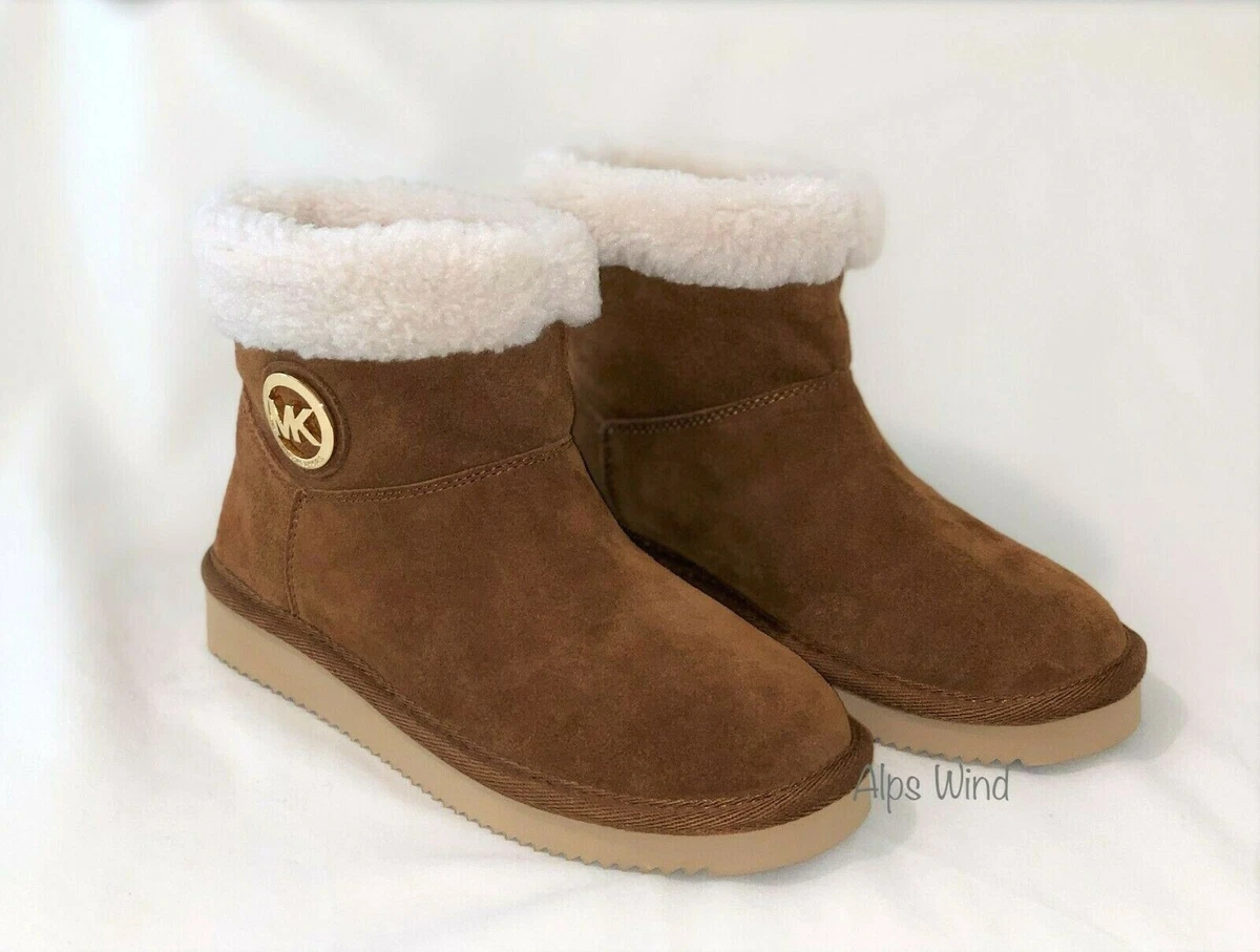 Michael kors shearling boots online