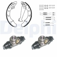 KP849 Delphi Bremsbackensatz FüR Audi,Seat,Vw