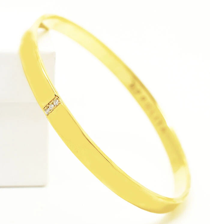 BRAZALETE IPPOLITA ORO 18K Y DIAMANTE GLAMAZON PRECIO DE VENTA SUGERIDO POR EL FABRICANTE $7,500.00 **ENVÍO GRATUITO** Foto 4 de 4