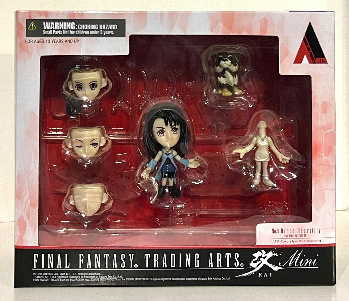 FINAL FANTASY TRADING ARTS Mini フィギュア ヴィ Square Enix Final Fantasy Advent Children Cloud Trading Arts