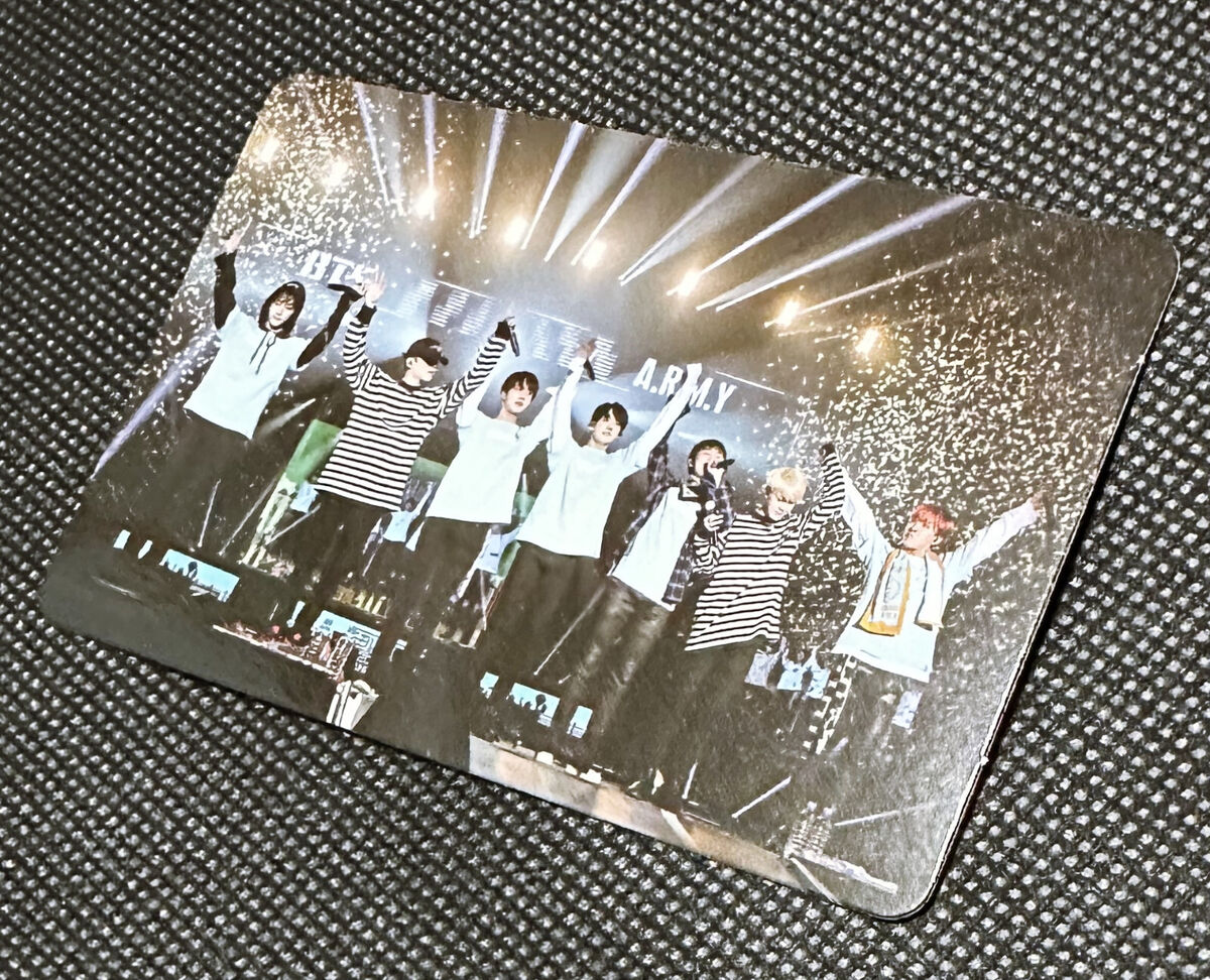 BTS 君に届く Kimi ni Todoku Japan Fanmeeting Vol 3 DVD Official Group Photocard