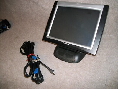 LIGHTLY USED CRESTRON TPS-4000 10.4 TILT TOUCHPANEL WITH CONNECTORS