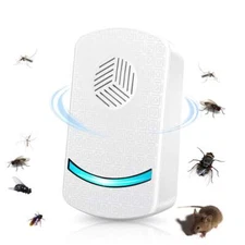 Ultrasonic Pest Insect Rodent Repeller Electronic Plug-In Mice Rat Cockroach Bug