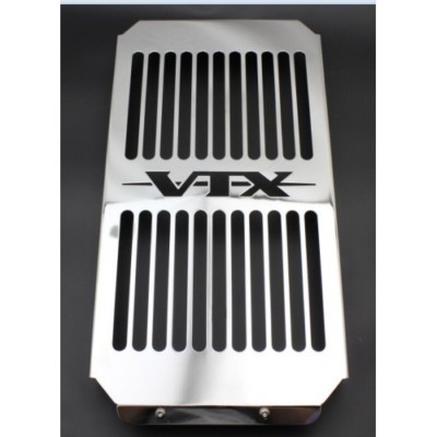 Radiator Grill Grille Guard Cover Steel Chrome For Honda VTX1800 CFNRST
