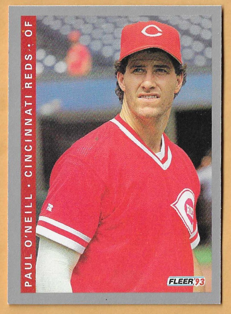 PAUL O'NEILL CINCINNATI REDS #39 - FLEER NM-MT 1993