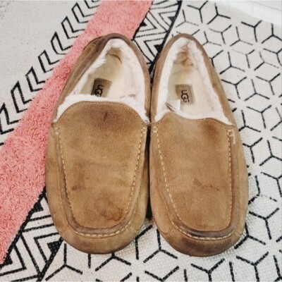 UGG Ascot Slipper in Tan, sz 11 s-l400.jpg main image 2