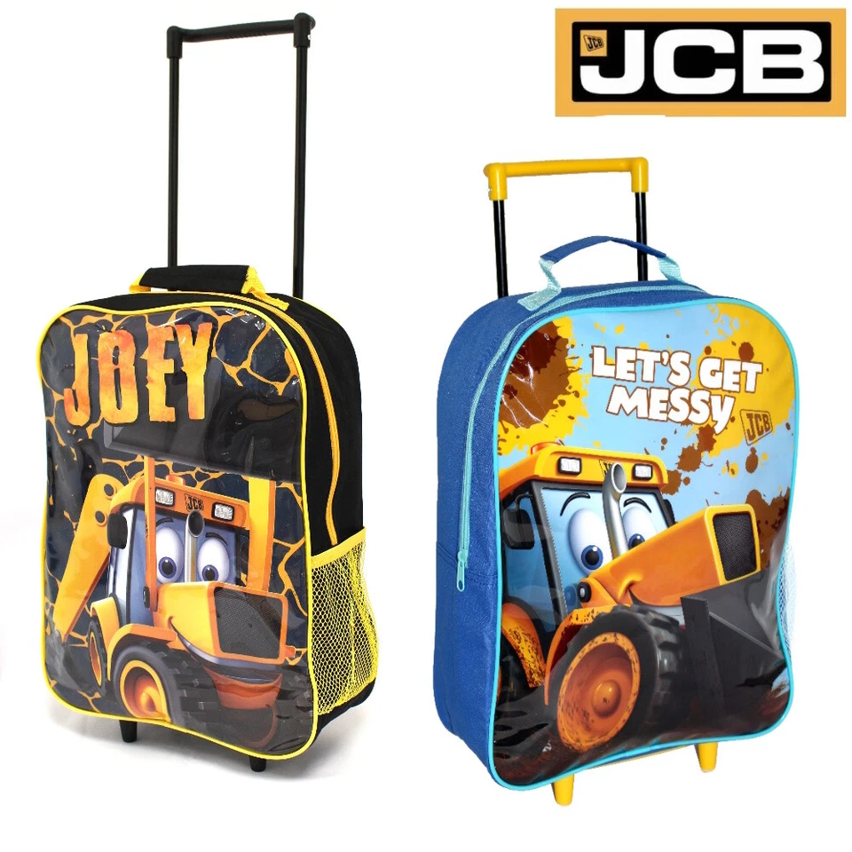 CHARACTER JCB EasyJet Handgepäck Kinderkoffer, Reisetrolley Reisetrolley mit Kabinenrollen
