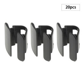 20pc Engine Hood Insulation Pad Clips Lining Fixer Retainer Mountings Auto Parts