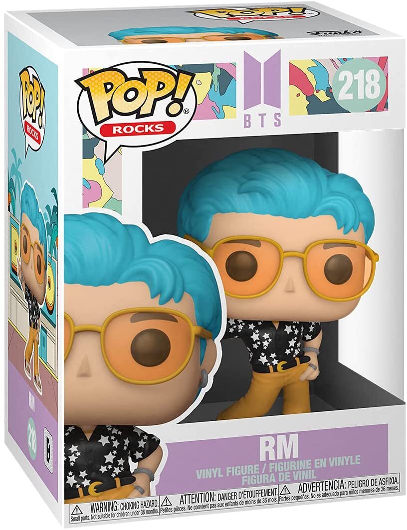 7024787 Merchandising Bts: Funko Pop! Rocks - Dynamite - Rm (Vinyl Figure 218)