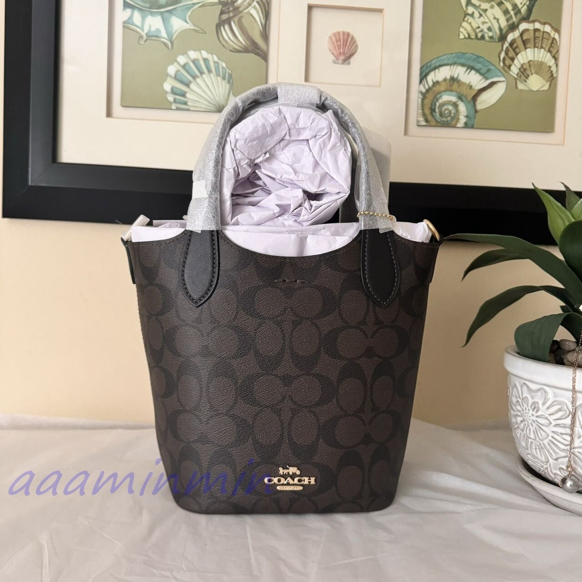 NWT Coach Hanna Bucket Bag CR256 | eBay