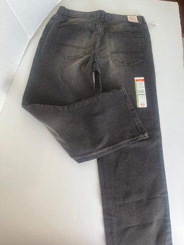 NWT Jeans Black Adjustable Waist Relaxed Fit Size 12 Husky - Picture 7 of 14
