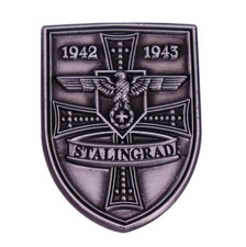 Stalingrad Reichsadler mit EK Militär Abzeichen Gedenkabzeichen Pin Anstecker
