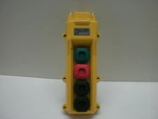 INSUL-8 34220 PUSH BUTTON PENDANT TWO 2-SPEED W/MAINTAINED ON/OFF (RED,GREEN)NIB