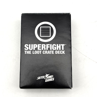 2014 Skybound Games SUPERFIGHT Exclusive Loot Crate Deck