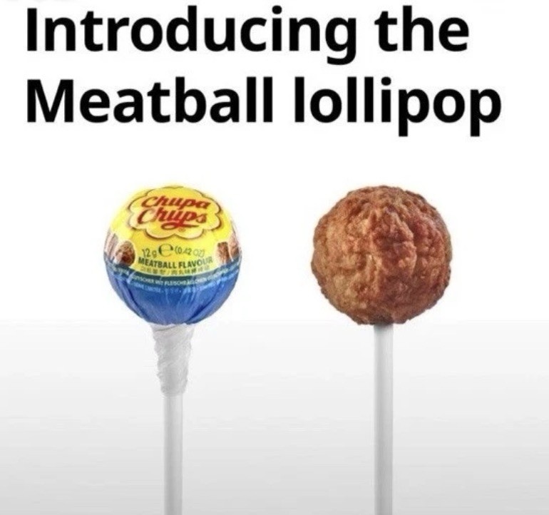 Köttbullar IKEA - Chupa Chups Meatball Lollipop Edición Limitada Coleccionista