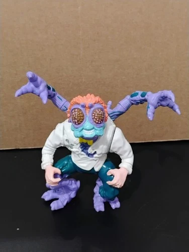 Vintage 1989 Baxter Stockman TMNT Teenage Mutant Ninja Turtles Figure Playmates