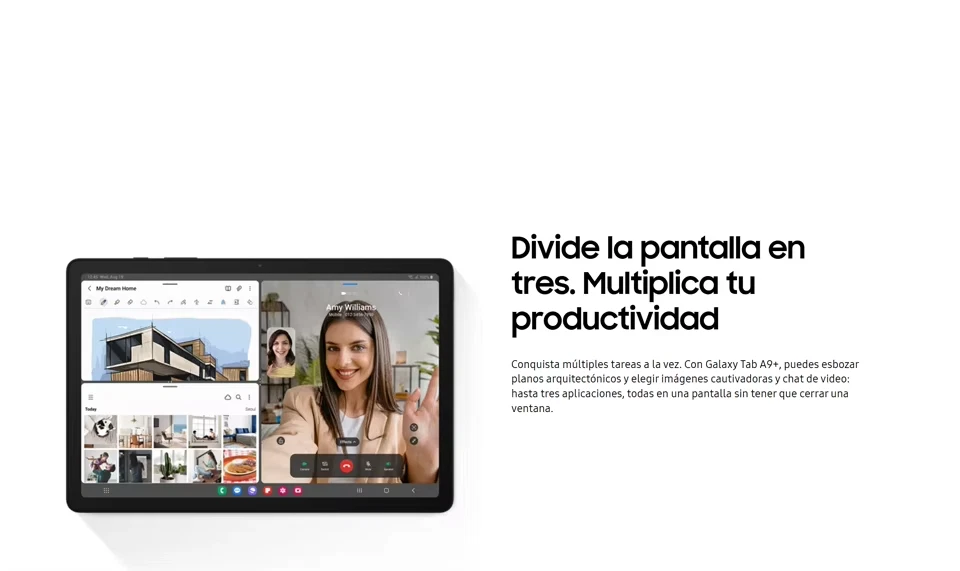 Samsung Galaxy Tab A9 + WIFI tablette 4GB 64GB 2.2GHz octa-core 11 "TFT 90 Hz - Photo 4/4