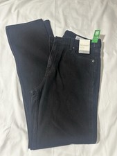 GAP women  s Black jeans NEW with tags Straight leg Denim Jeans size 10/30 waist