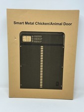 NEW Smart Metal Chicken/Animal Door Automatic Coop