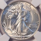 1942 P Walking Liberty Half Dollar, NGC MS66, Incredible Gem, Blazing Luster!