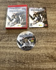 Warhammer 40,000: Space Marine (Sony PlayStation 3, 2011) COMPLETE! Tested Work!