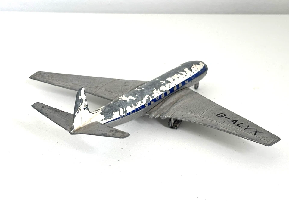 Dinky Toys De Haviland Comet Airliner 702 1955 BOAC diecast clásico de colección Foto 2 de 4
