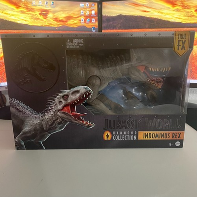 #ad Jurassic World Hammond Collection Indominus Rex Deluxe Figure BRAND NEW IN HAND $104.98