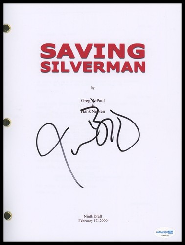 Jason Biggs "Saving Silverman" AUTOGRAPH Signed Complete Script Screenplay ACOA