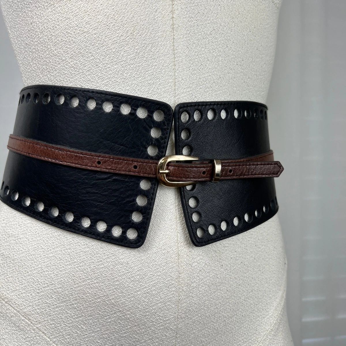 Leather Corset Belt One Size Belts for Women for sale | eBay display picture 3