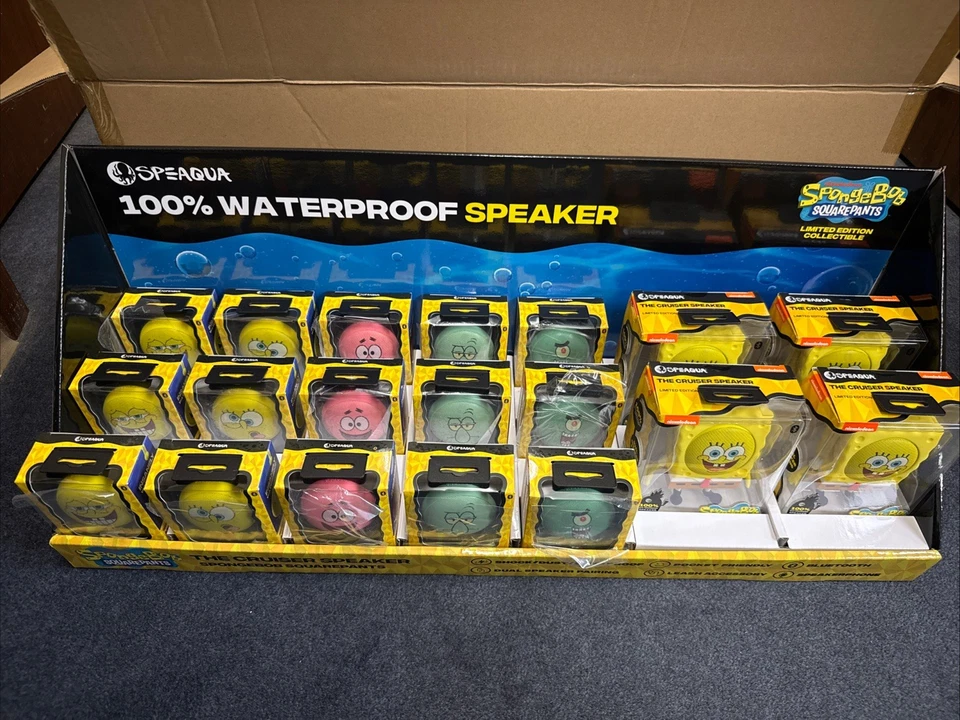 Juego de 19 altavoces Speaqua Bob Esponja al por menor Foto 2 de 4
