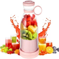 Fresh Juice™ Portable Electric Blender Bottle – USB Rechargeable Mini Juicer Cup
