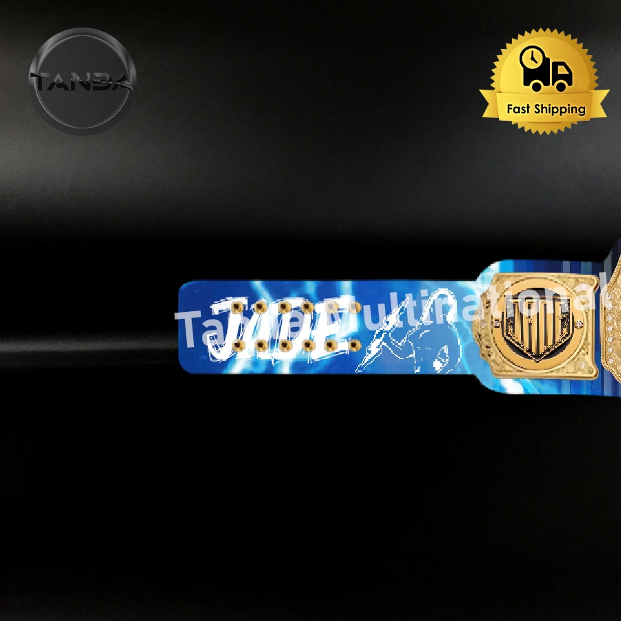 Cinturón de lucha libre personalizado para mujer Jade Cargill Campeonato Mundial 6 mm diecast Foto 3 de 4